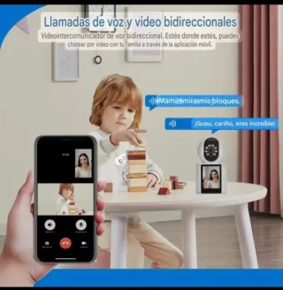 Cámara Seguridad Vigilancia Wifi Videollamada 32GB