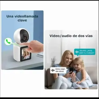 Cámara Seguridad Vigilancia Wifi Videollamada 32GB