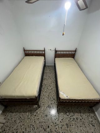 Juego cubre colchón y manta lana