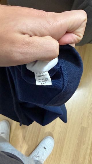 Forro polar Nike Therma Fit azul