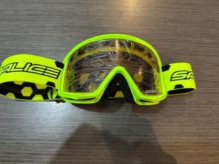 Maschera sci Salice bambino lime