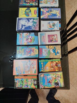 12 VHS Film Cartoni Animati Disney e non