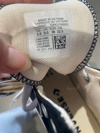 Zapatillas All Star plataforma lona negra