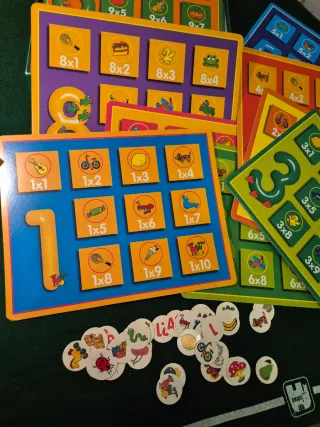 Juego Tablas de Multiplicar Diset