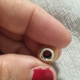 Charm Pandora Dorado Brillante,nunca usado