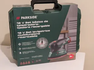 Parkside 12V Taladradora Lijadora Recargable