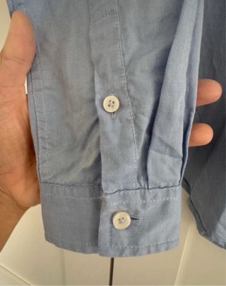 Camisa Tommy Hilfiger Slim Mujer Azul