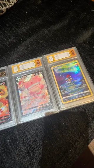 Cartas Pokémon Graduadas (4 unidades)