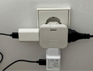 Pack 2 Enchufes Ladrones Giratorios