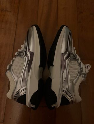 Scarpe €h@nel runner Grigie e Bianche