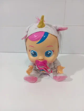 Muñeca Bebé Llorón Unicornio