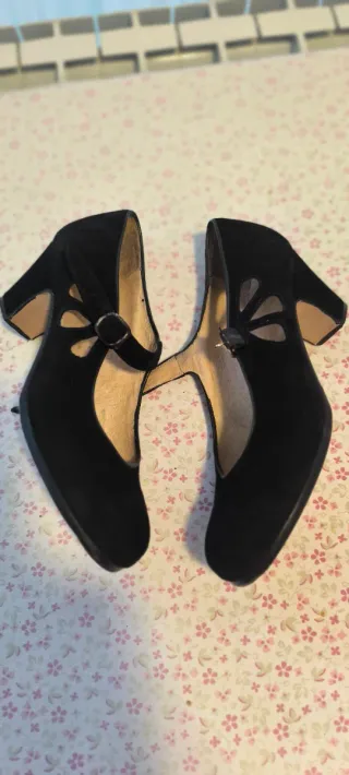 Zapatos Flamenco Tacón Maboluda Talla 38