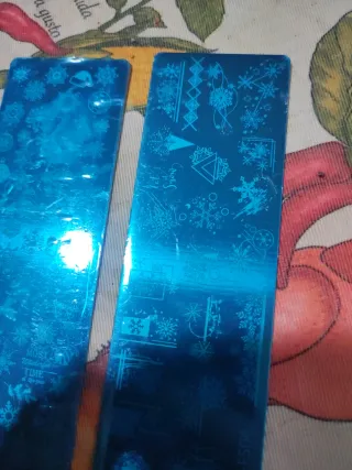 Placas Estampación Uñas Invierno