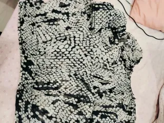 Lote blusa gasa semitransparente + bandolera