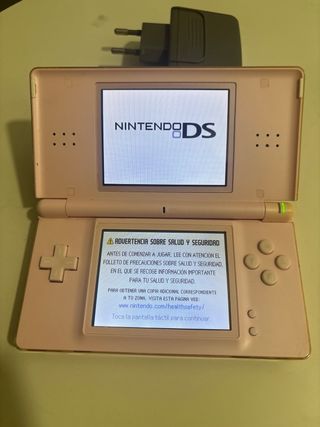 Nintendo DS Lite Rosa Cargador