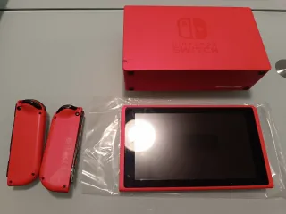 Nintendo Switch Edición Mario Roja