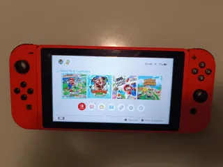 Nintendo Switch Edición Mario Roja