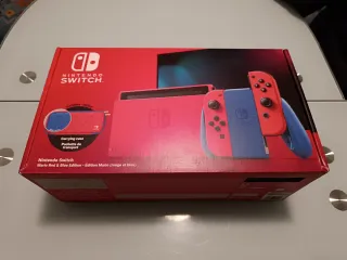 Nintendo Switch Edición Mario Roja