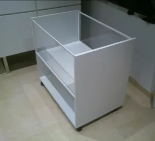 Mini cuna metacrilato extraíble