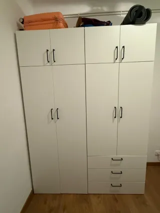 Armario blanco en perfecto estado