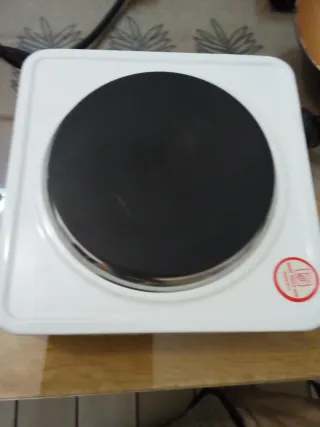 Hornillo Eléctrico Blanco