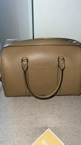Bolso Michael Kors Beige/Marrón Original