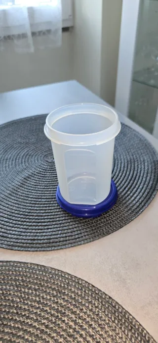 Contenitore Tupperware Blu Trasparente