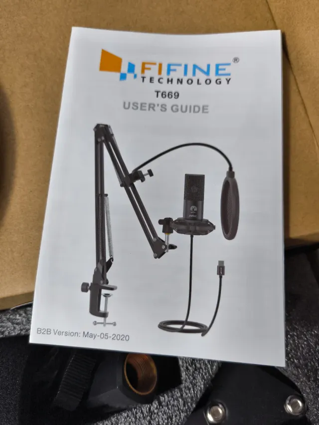 FIFINE Micrófono USB Condensador Estudio