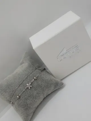 Pulsera Lotus Plata de Ley