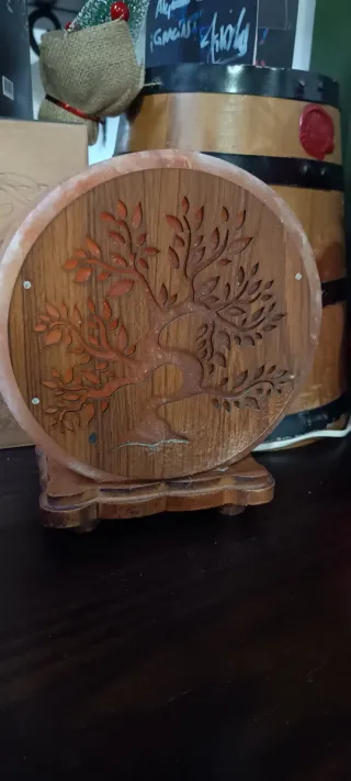 Lámpara Árbol de la Vida Madera