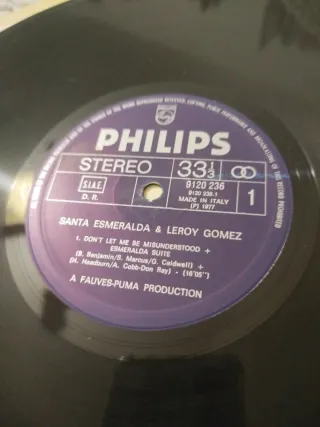 Santa Esmeralda-Don't Let Me Be Misunderstood 12"