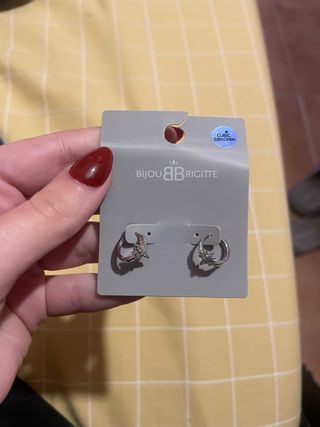 Pendientes Aro Estrella Bijou Brigitte