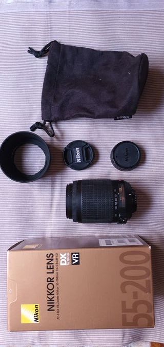 Objetivo Nikon DX 55-200mm VR