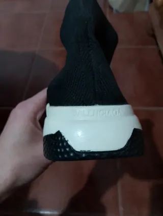 Zapatillas Balenciaga Speed Trainer Negras Rojas