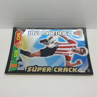 ⚽️ CROMO JAVI MARTINEZ SUPER CRACK ADRENALYN 2011
