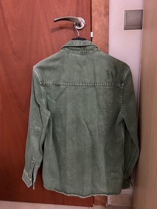 Chaqueta Zara Verde Talla S