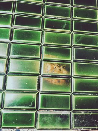 70 Azulejos Metro Verde Esmeralda