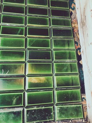 70 Azulejos Metro Verde Esmeralda