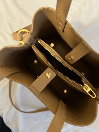 Bolso Bimba y Lola Piel Beige