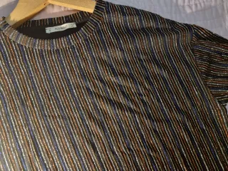 Pull and Bear Jersey Festivo Rayas