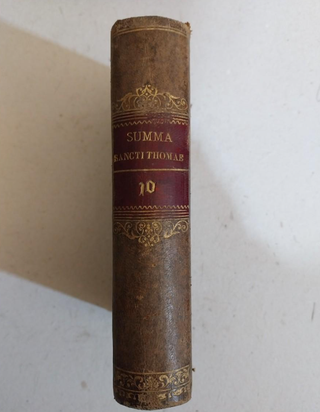 Libro antiguo relig 10 Summa totius theologiae 182