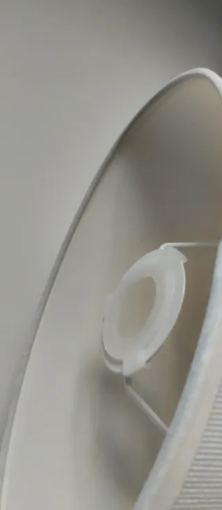 Set de 2 tulipas para lámparas de mesilla.