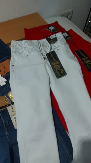 Pantalones Jean Push Up Colombianos Talla s y l
