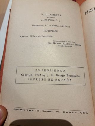 Libro Antiguo Primer Grado 1932