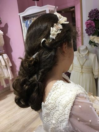 Vestido de Comunión Beige  Talla 8 años