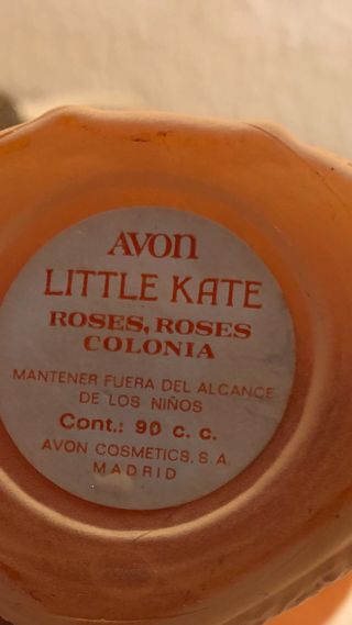 Frasco AVON Little Kate Años 70
