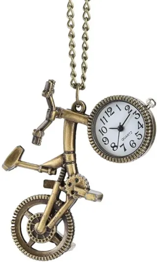 Reloj Colgante Bicicleta Vintage