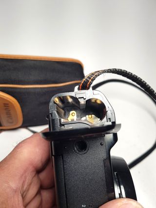 Canon AF35M II con su objetivo f=38mm/1:2,8