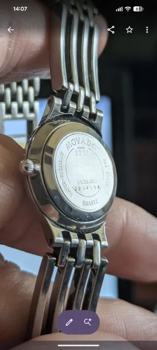 MOVADO dama cuarzo.(Rolex, Tag, Cartier, Hamilton)