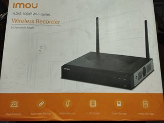 Imou Grabador Inalámbrico NVR Wi-Fi 8 Canales
